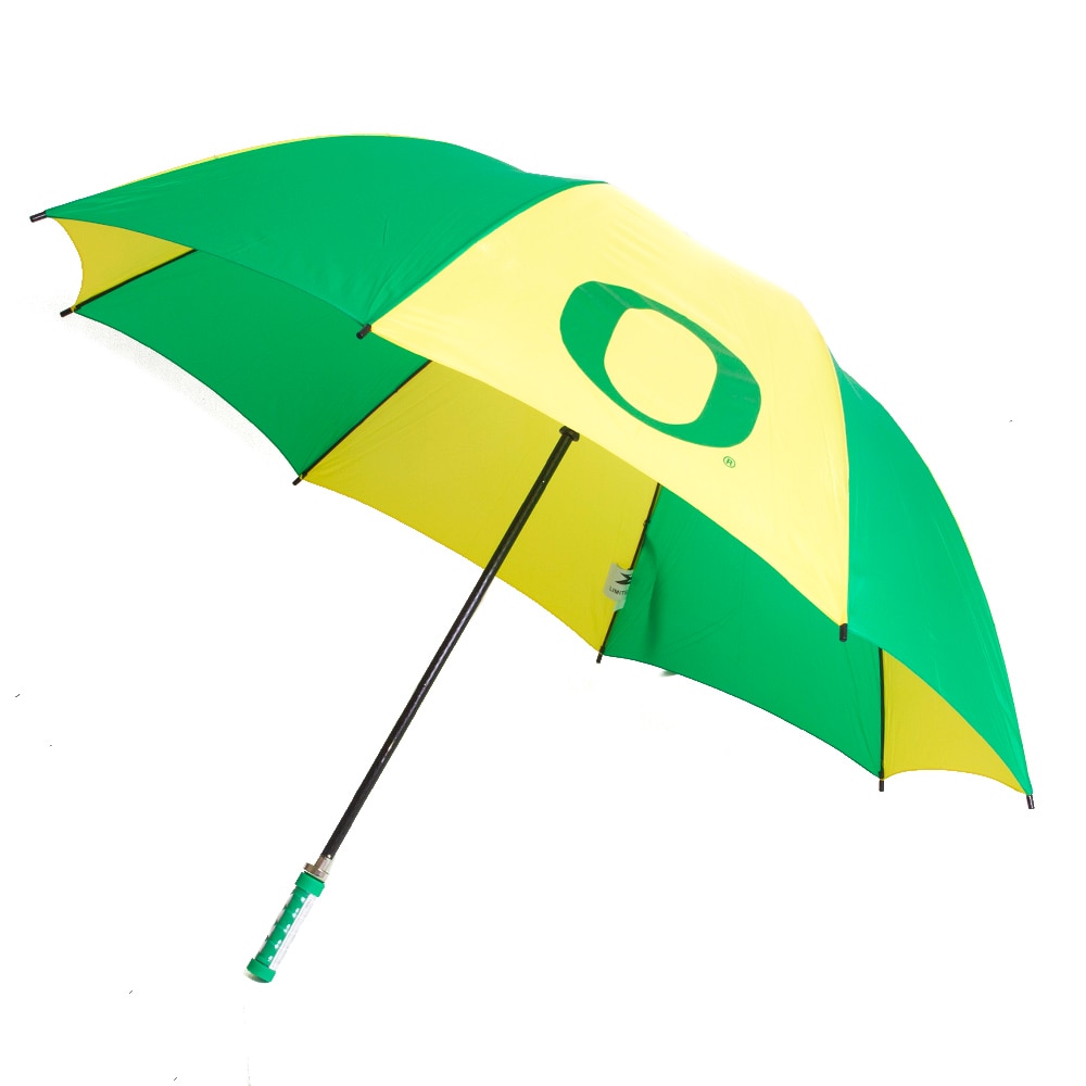 Classic Oregon O, Storm Duds, Green, Umbrella - Golf, Accessories, Unisex, 62", Golf, The Birdie, Custom handle, 572181